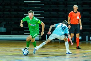 Futsal komandos kapitonas J. Zagurskas: norint parsivežti Supertaurę namo – reikia įveikti visus