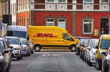 DHL grupės pelnas per metus krito beveik ketvirtadaliu