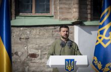 V. Zelenskis: Ukrainai reikia 25 oro gynybos sistemų „Patriot“ ir daugiau naikintuvų