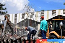 Meksikoje įgriuvus bažnyčios stogui žuvo vienuolika žmonių