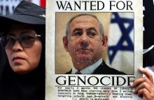 Izraelio URM TBT prokuroro prašymą išduoti B. Netanyahu arešto orderį pavadino gėdingu