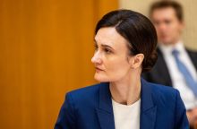 V. Čmilytė-Nielsen: Valstybės gynybos fondo paketas Seime bus pateiktas kitą savaitę