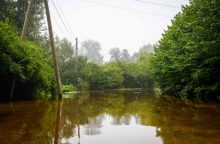 Latvijoje – nauji potvyniai, dalis šalies atsidūrė po vandeniu