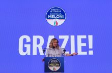 Po EP rinkimų sustiprėjo Italijos kraštutinių dešiniųjų premjerės G. Meloni pozicijos
