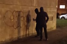 Uostamiesčio gatvėse grafitininkų siautėjimas nesibaigia