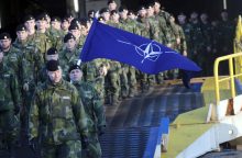 Į Latviją atvyko švedų kariai, sustiprinsiantys NATO brigadą