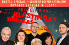 „Kitoks teatras“ pristato svaiginančią komediją „Profesoriaus klastingas tirpalas“