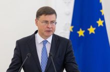 Vilniuje lankosi ECB vadovė Lagarde ir EK vicepirmininkas Dombrovskis