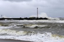 Maudynės Baltijos jūroje Čekijos pilietei vos nesibaigė tragedija