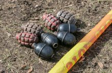 Raseinių ir Jurbarko rajonuose rasti sprogmenys