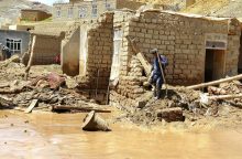 Provincijos pareigūnas: per naujus potvynius Šiaurės Afganistane žuvo 66 žmonės