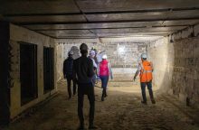 Vilniuje, po Konstitucijos prospektu, atrastas slaptas tunelis