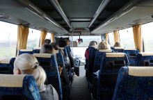 Vasaros sezono metu tankiau kursuos autobusai iš Rygos į Vilnių