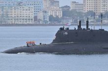 Į Kubą atplaukė Rusijos branduolinis povandeninis laivas