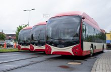 Vilniuje pradedami vykdyti naujų troleibusų bandomieji važiavimai 
