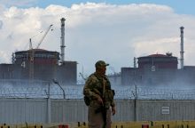 Rusų pajėgos apie Zaporižios jėgainę dislokuoja oro gynybos sistemas