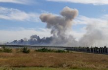 Ukraina neprisiima atsakomybės už sprogimus Kryme