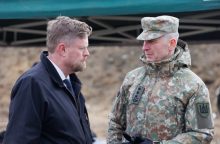 Lietuvos kariuomenės vadas su Islandijos kolega aptars paramą Ukrainai