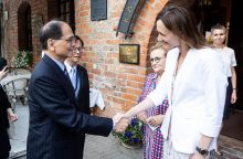 Po Kinijos niršulį sukėlusio N. Pelosi vizito Taivane į Taipėjų vykti svarsto ir V. Čmilytė-Nielsen