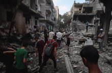 JAV ragina JT Saugumo Tarybą balsuoti dėl paliaubų Gazos Ruože plano