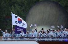 TOK atsiprašė Pietų Korėjos dėl apsirikimo per olimpiados atidarymo ceremoniją