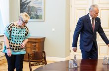 Kritika sugrįžo bumerangu: I. Šimonytė prezidentui priminė „Operos fantomą“