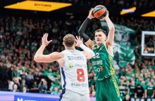 Eurolyga: Kauno „Žalgiris“ nusileido Vitorijos „Baskonia“