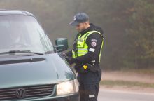 Policija skelbia apie reidus lapkritį