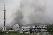 SOHR: per Turkijos aviacijos smūgį Sirijos pasienio postui žuvo 11 žmonių