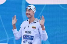 K. Teterevkova Europos plaukimo čempionate iškovojo bronzos medalį 
