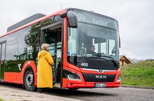 Greičiau ir patogiau: Romainiuose – naujas autobuso maršrutas