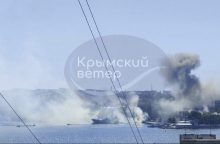 Ukraina: per ataką Kryme žuvo aukšto rango Rusijos karinio laivyno vadai