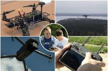 Nuo rugsėjo nemokamai rengs dronų valdymo kursus: kur galės panaudoti įgūdžius?