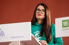 Žaliųjų partiją rinkimuose ves jos lyderė I. Budraitė