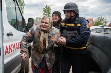 Gubernatorius: Charkivo regione evakuota beveik 10 000 gyventojų