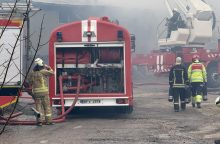 Premjeras ir Seimo pirmininkas pareiškė užuojautą Klaipėdoje žuvusio ugniagesio artimiesiems