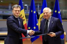 ES ir Moldova pasirašė saugumo ir gynybos partnerystės paktą