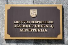Dėl „užsienio įtakos“ įstatymo į URM iškviesta Sakartvelo ambasadorė